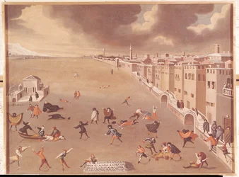 De Bevroren Lagune in 1708